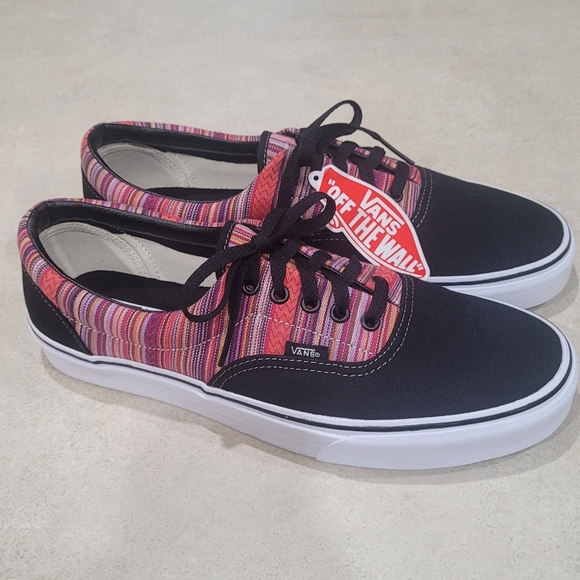 Vans Other - Vans Era Men’s 13 Guate Weave Black Multicolor NWT